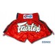 BS603 Fairtex Red Satin Shorts